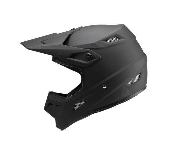 Answer Racing AR1 Biker Motorcycle Solid Helmet Size SM Matte Black 446254