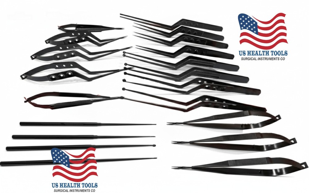 Kamiyama Micro neuro surgery instruments set 20pcs surgical instruments
