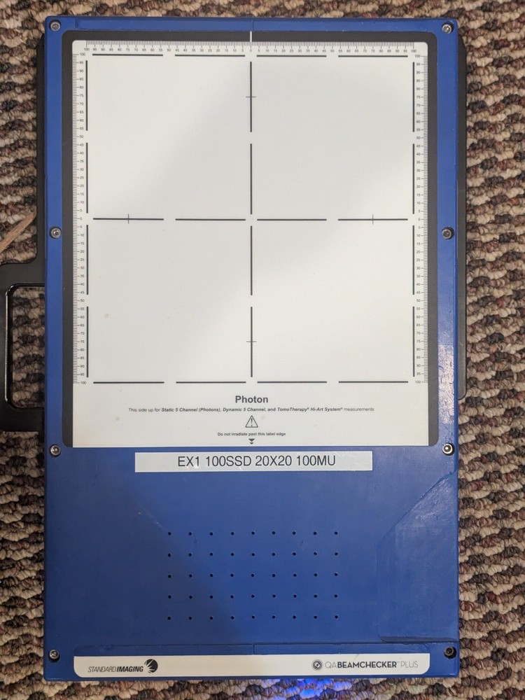 NEW BATERY! Standard Imaging QA BeamChecker Plus Ref 90501, POWER, CRADLE, CABLE