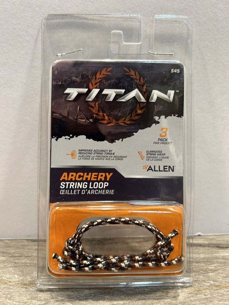 Allen Titan Release Aid String Loop 3 Pack #545
