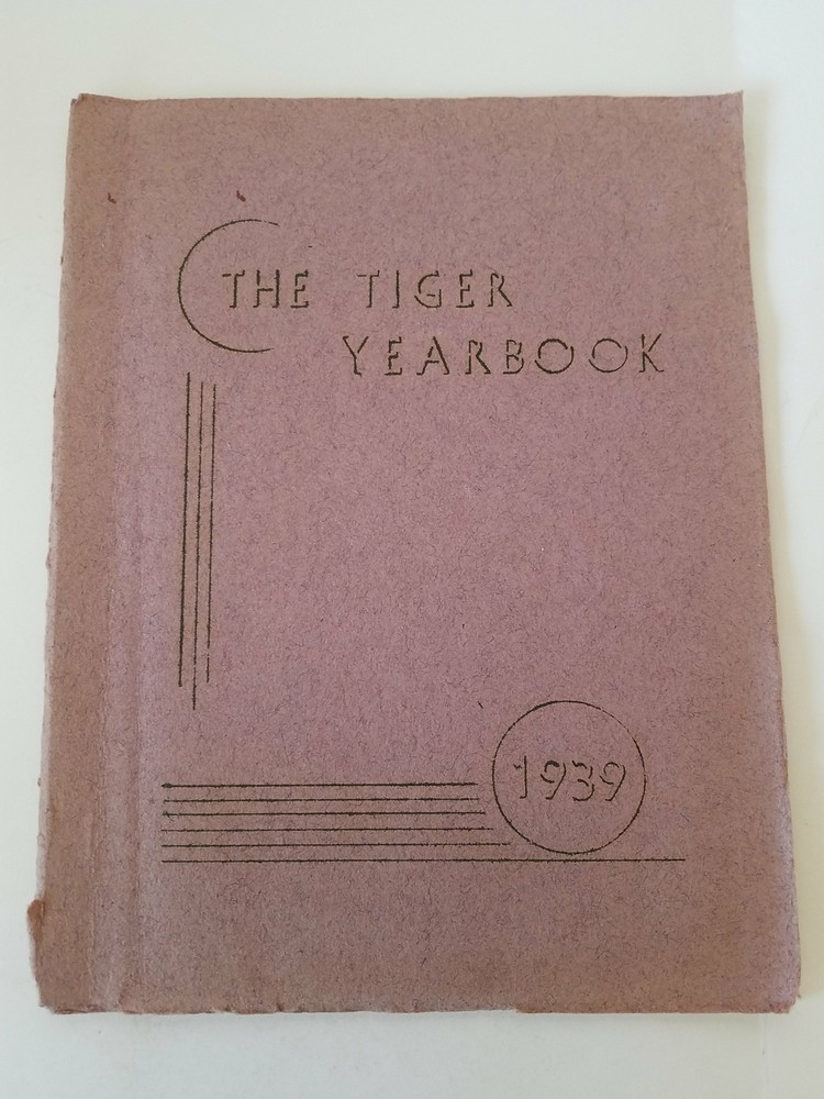 The Tiger Yearbook 1939