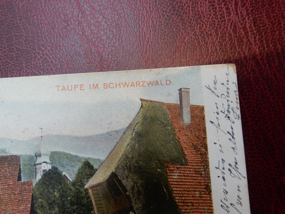 Südöstliche Schwarzwald, POSTCARD EARLY 1900S
