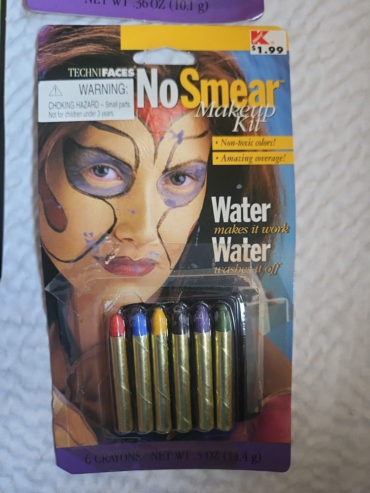 Vintage Halloween Makeup Paper Magic Group 2000