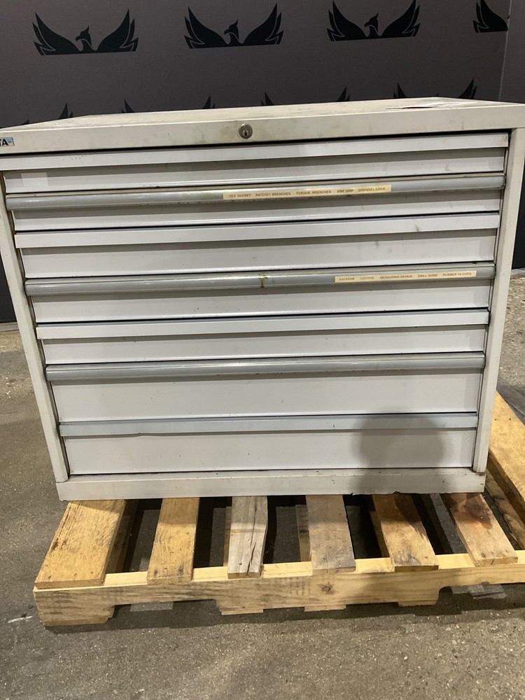 LISTA Modular 7-Drawer Cabinet USED