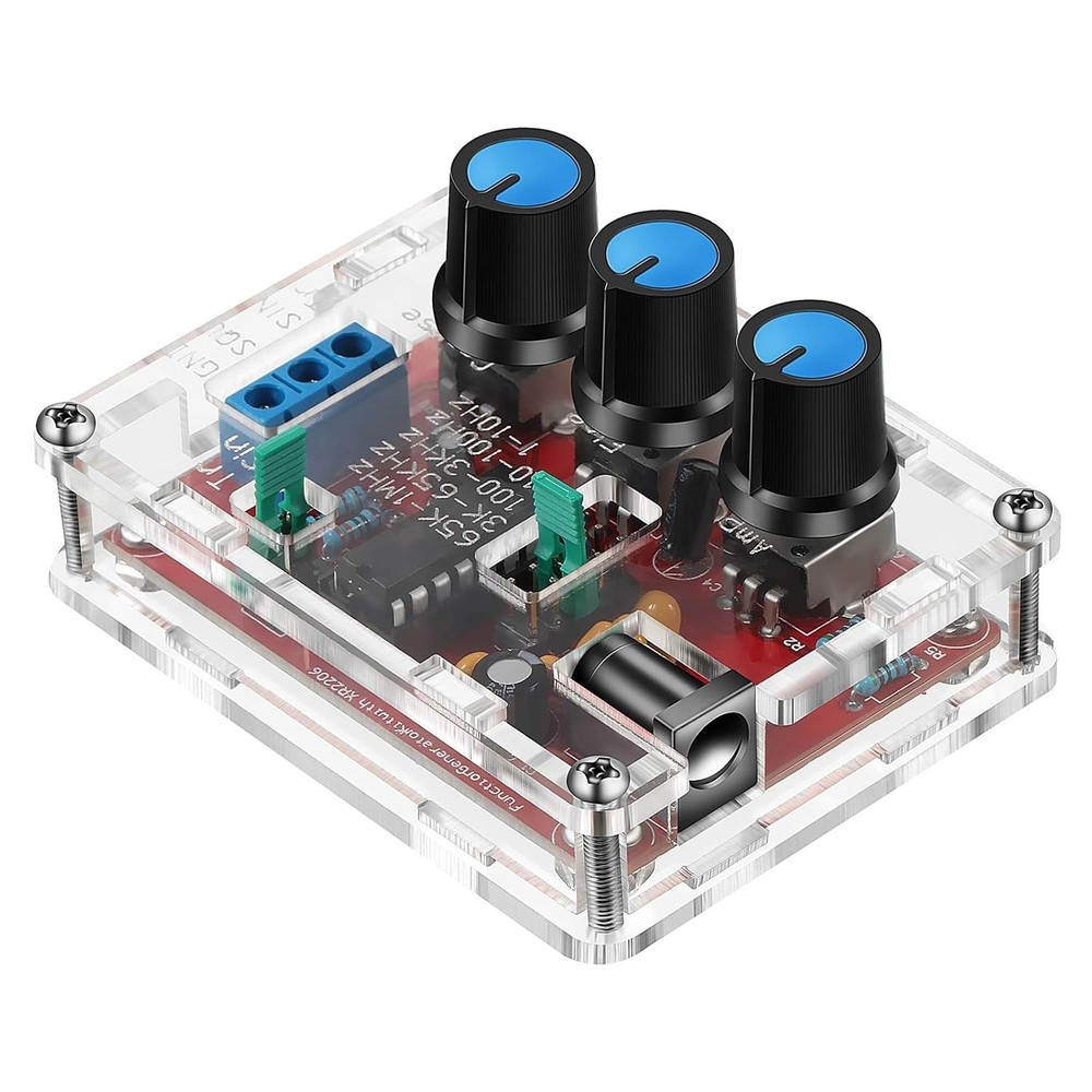 Versatile XR2206 Function Generator - Compact Kit with Adjustable Signal Output