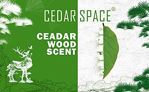 Cedar Blocks for Clothes Storage 16 Pcs, 2 Value Packs 100% Aromatic Red Cede...
