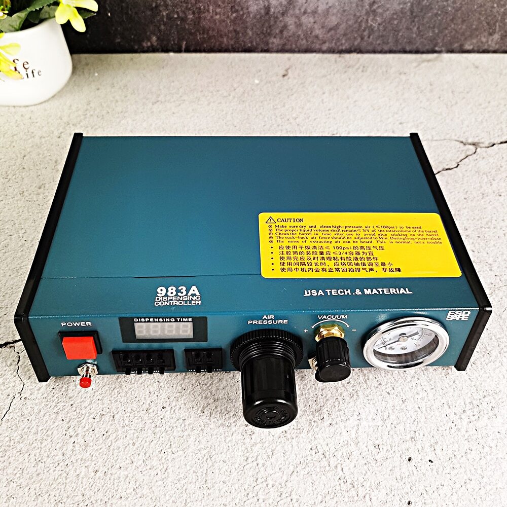 983A Auto Glue Dispenser AB Glue Solder Paste Liquid Controller Fluid Dropper