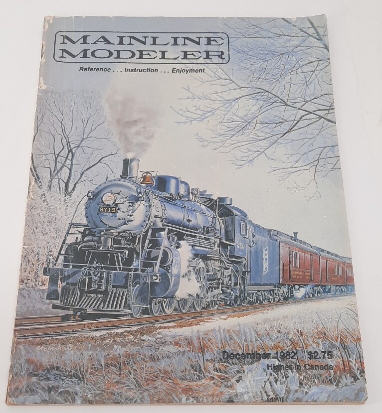 Vintage Mainline Modeler Magazine December 1982