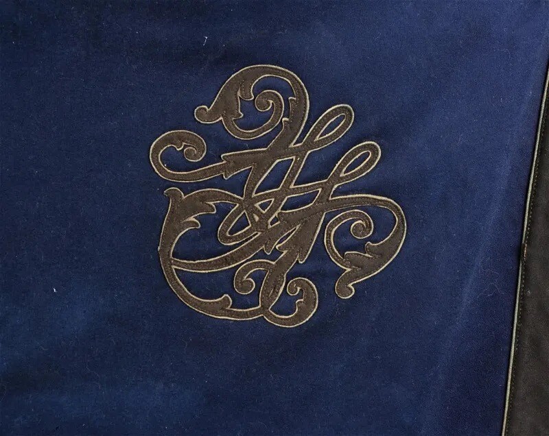 FUNERAL PROCESSION HORSE BLANKET