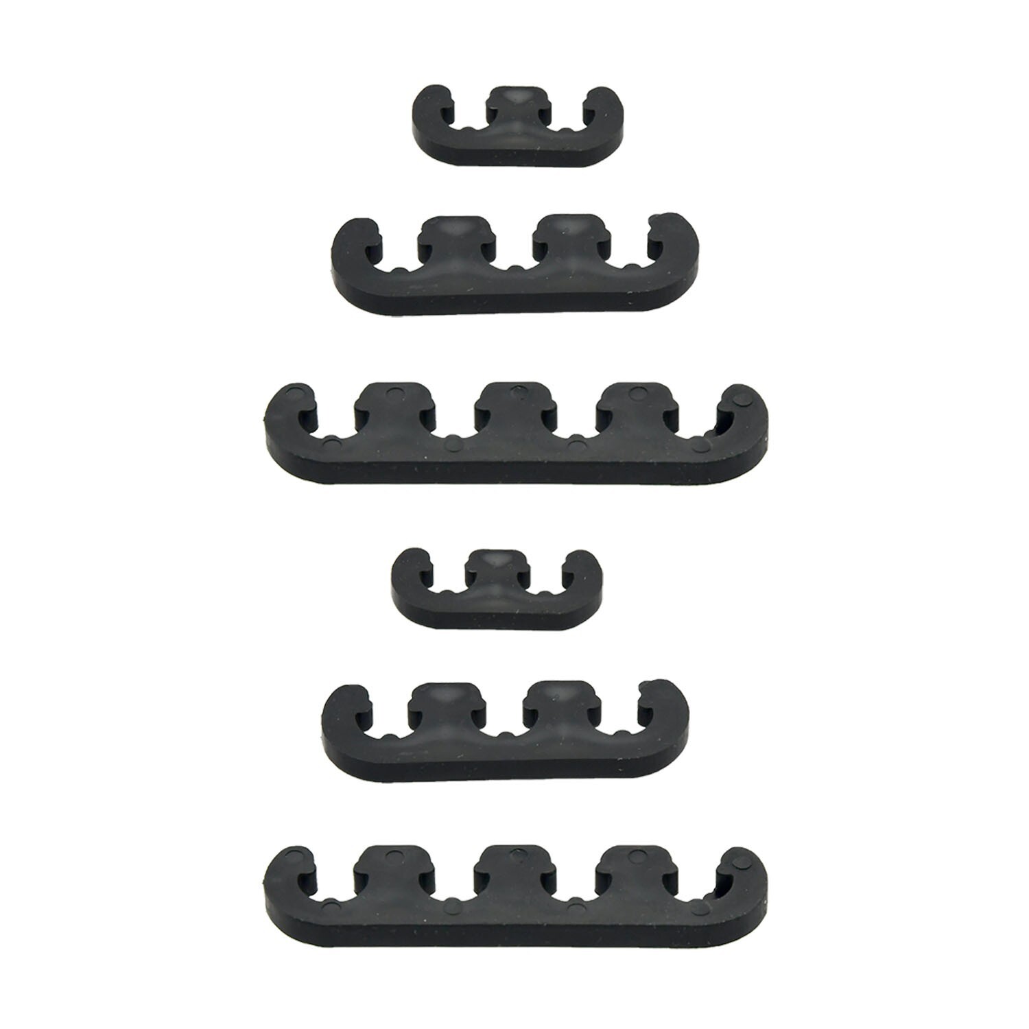 SB Chevy HEI Distributor Black Cap & Rotor & 8.5mm Black Spark Plug Wires SBC V8