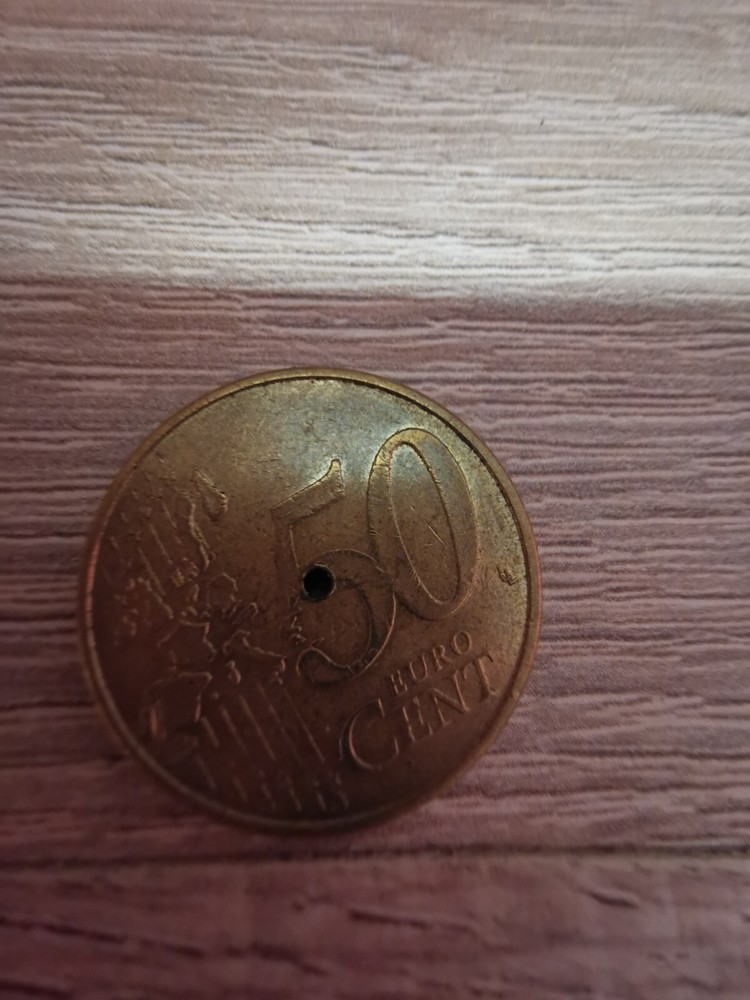 50 euro cent coin error