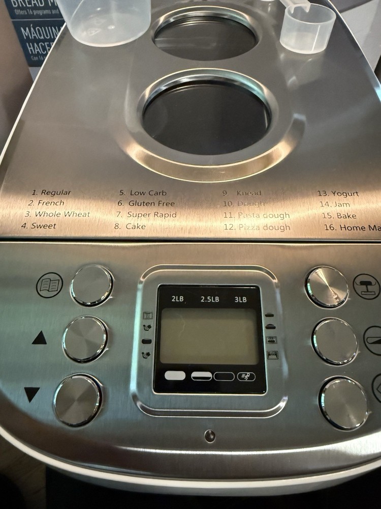 SilverCrest SBB 850 D2 Large Bread Maker in White 16 Programs Tested See Video