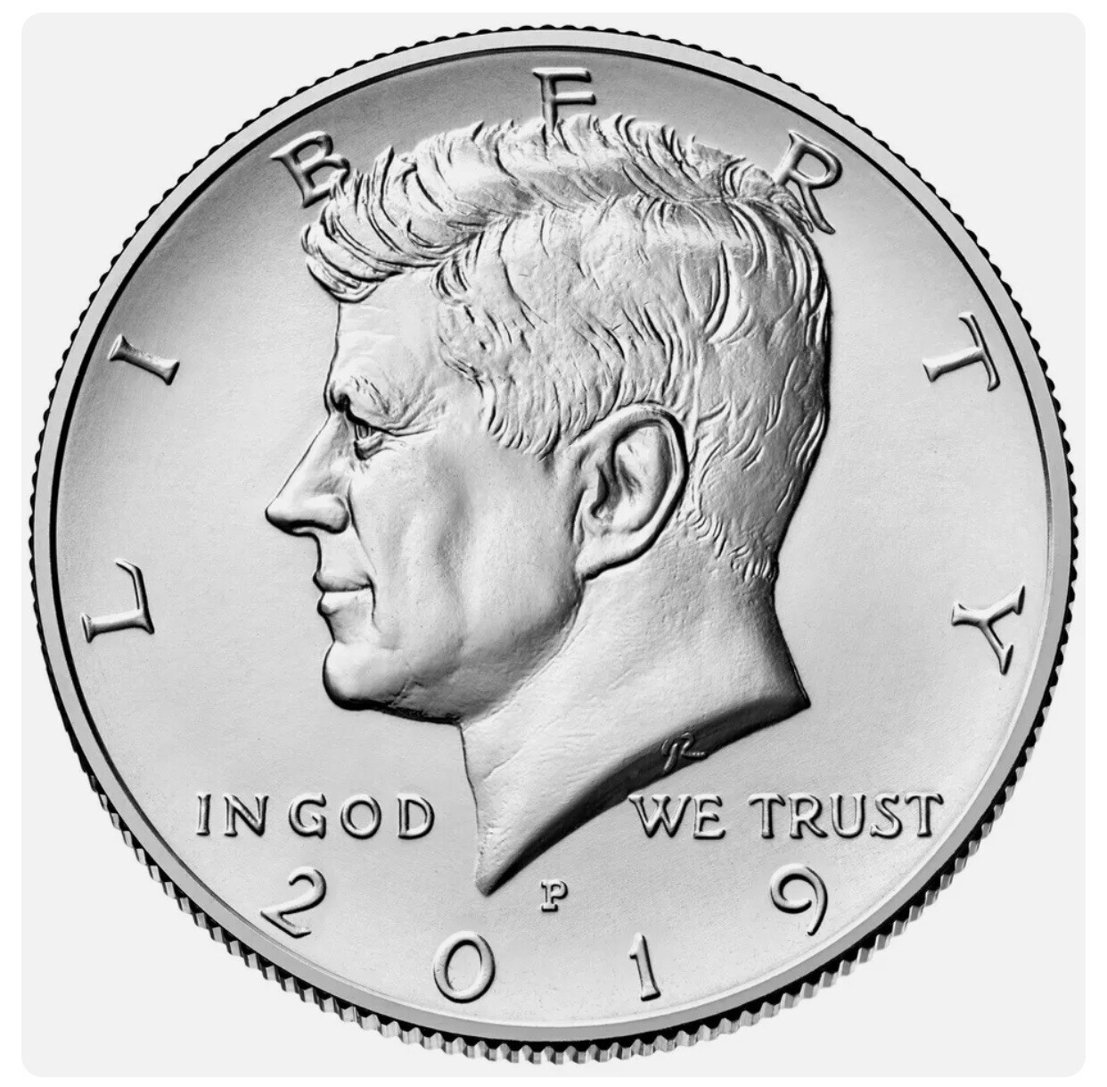 2019 kennedy half dollar P&D 2 coin set