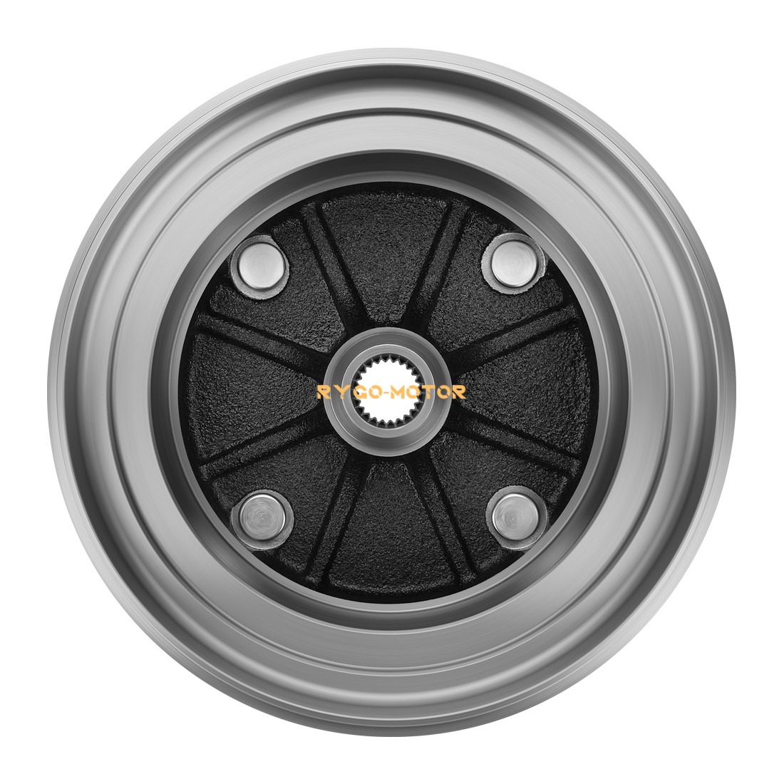 Front Brake Drum W/Bolts for Kawasaki KAF400 Mule 600 610 2005-2016 41038-0013