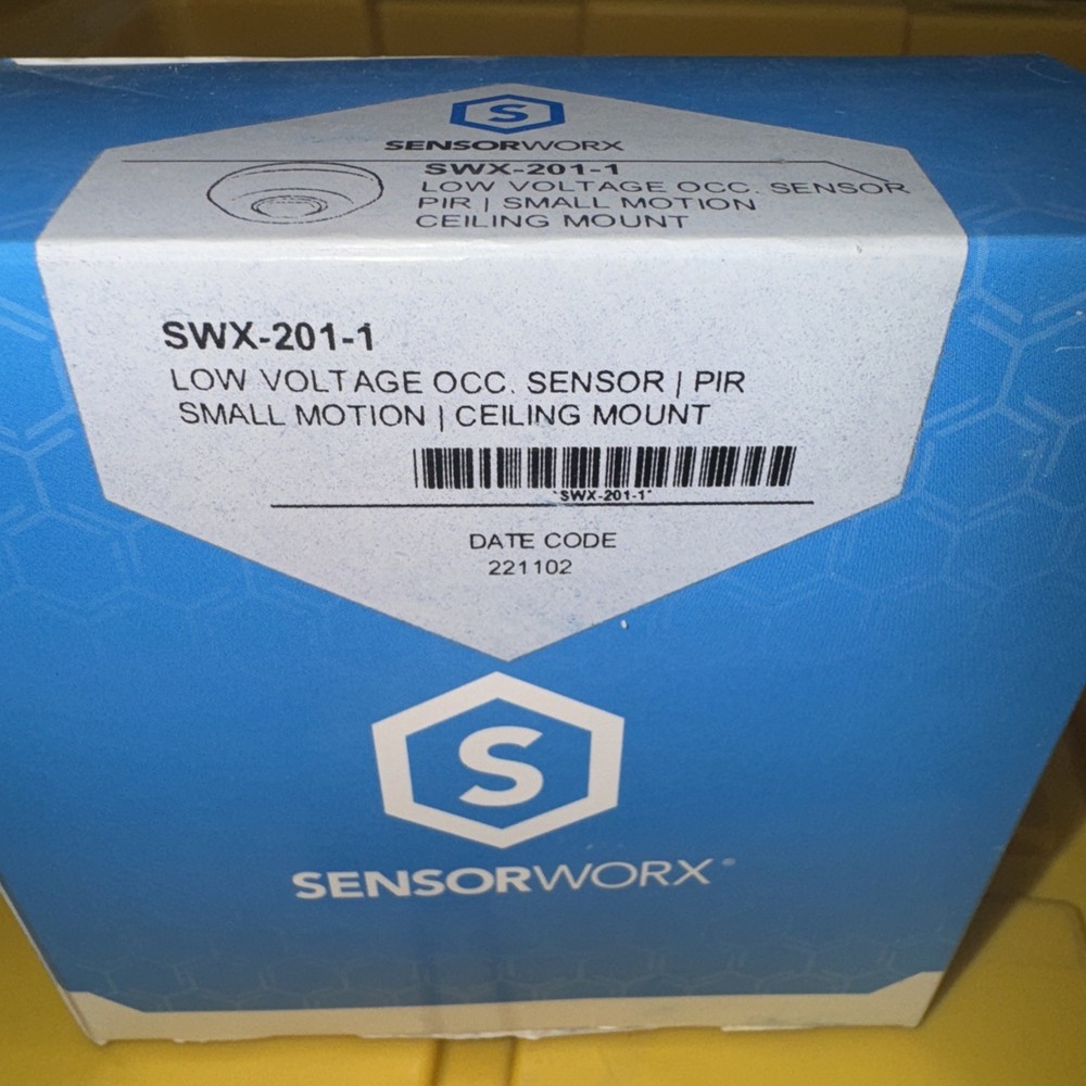 Sensorworx/Acuity SWX-201-1 occupancy Sensor ceiling mount Small motion