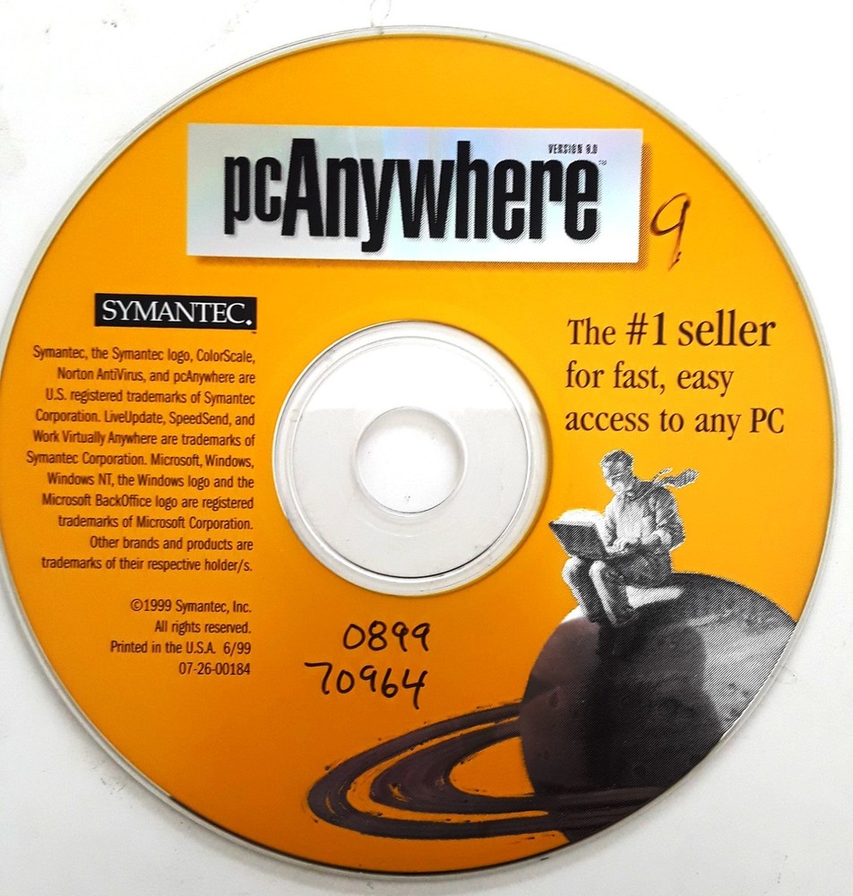 Symantec pcAnywhere 9 Full Version w/ License