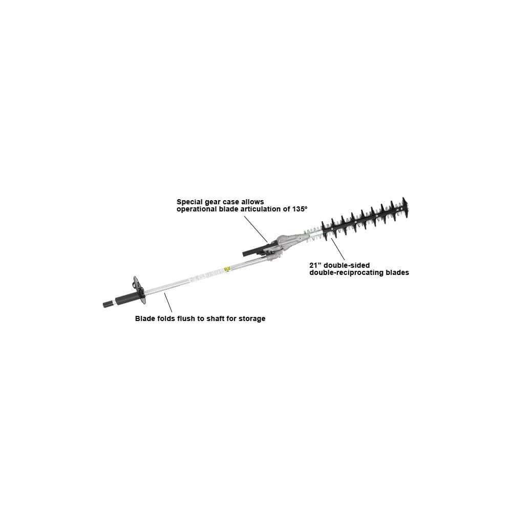 Echo Pas Hedge Trimmer Attachment 21In Double Sided Articulating