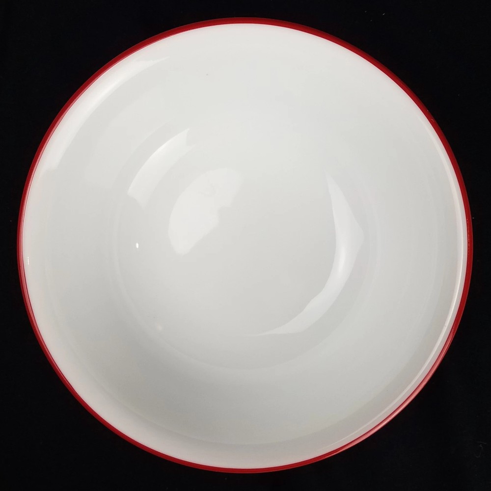 Corelle (Corning) Soup/Cereal Bowl Red Edge