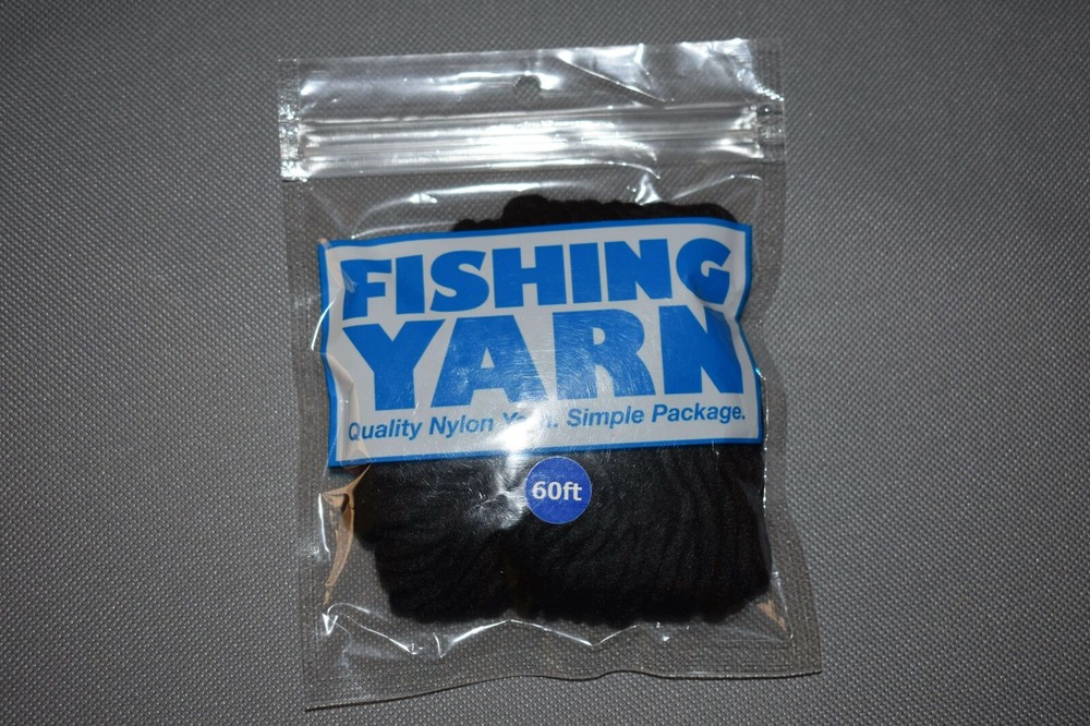 Fishing Yarn Black Skinny