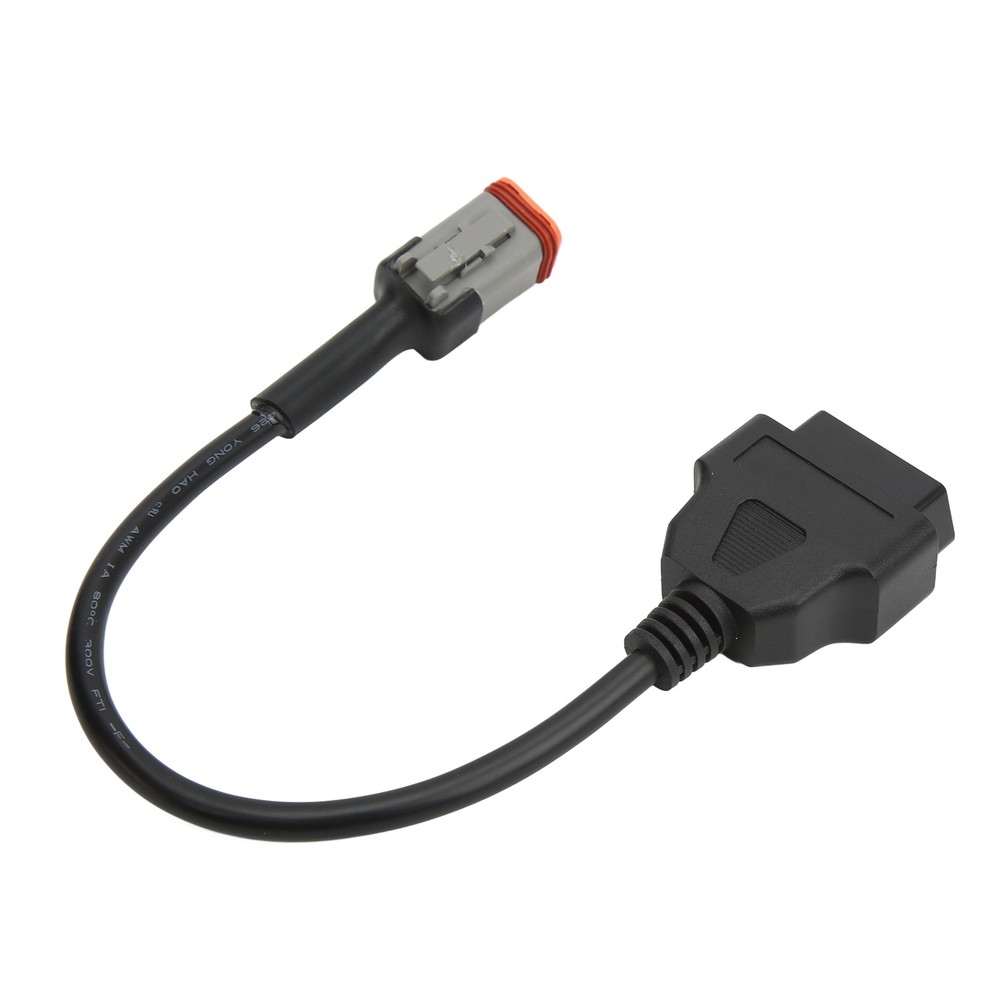 Motorcycle OBD2 6 Pin Diagnostic Adapter Efficient Fuel Efficiency For Safe UJRW