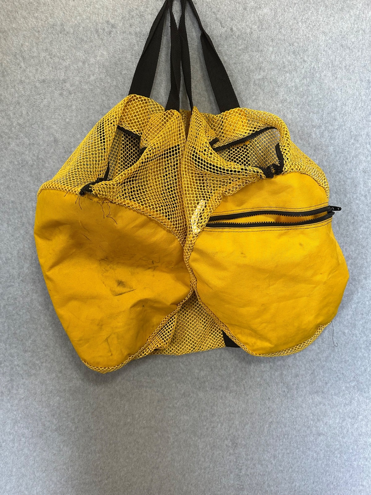 Mesh Yellow Scuba Diving / Water Sports Duffle Bag - Large