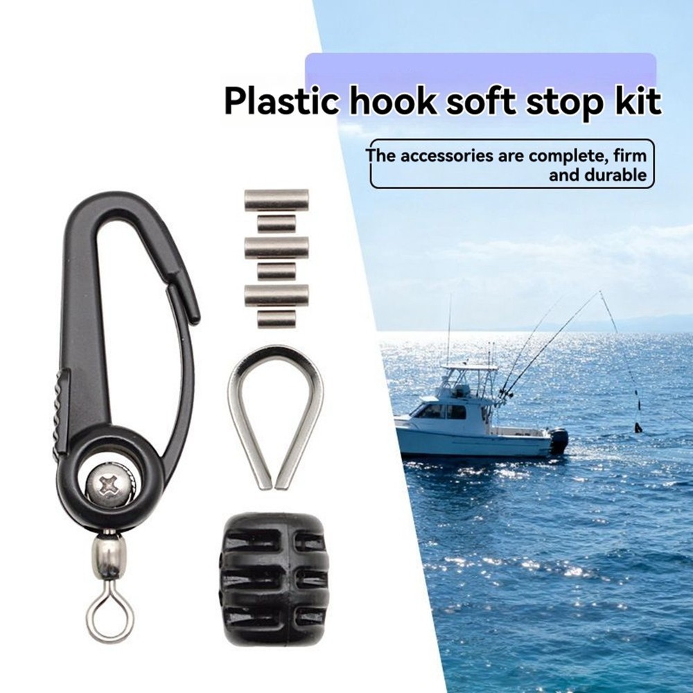 Downrigger Cable Terminator Kit Complete Set with Swivel Snaps Downrigger8445