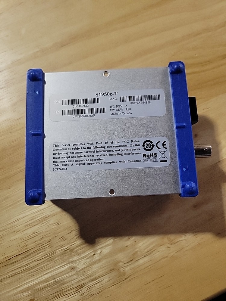 VERINT S1950E Nextiva Networked Video Server w/Transformer