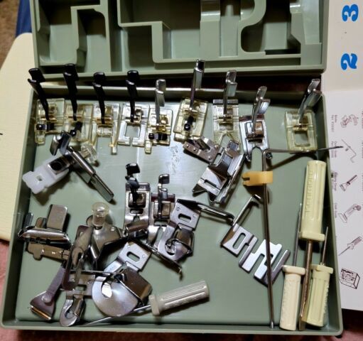 Original Vintage SUPER HIGH SHANK presser foot Kenmore sewing machine