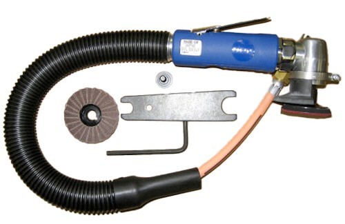 Pneumatic High Speed Angle Sander NPK NSG-50 2-1/4" Capacity