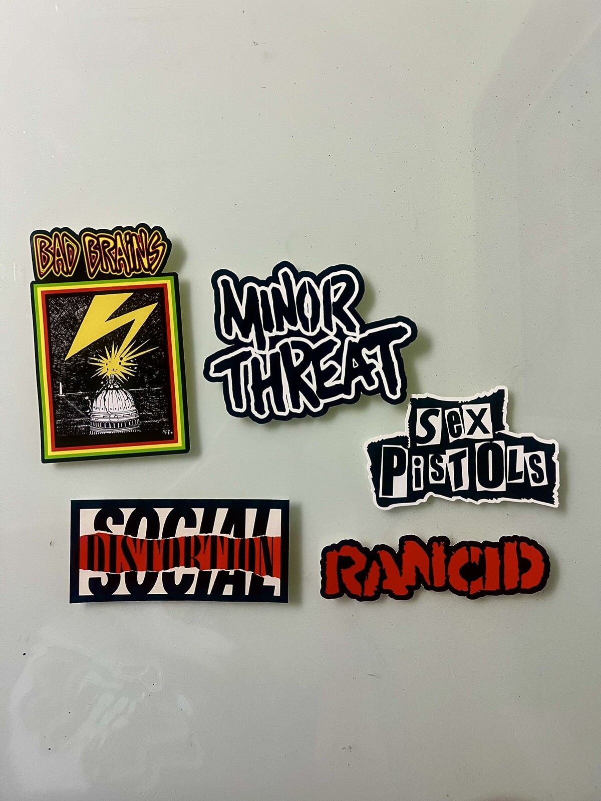 Punk Rock Sticker Lot - Ramones Rancid Dead Kennedy’s Fear
