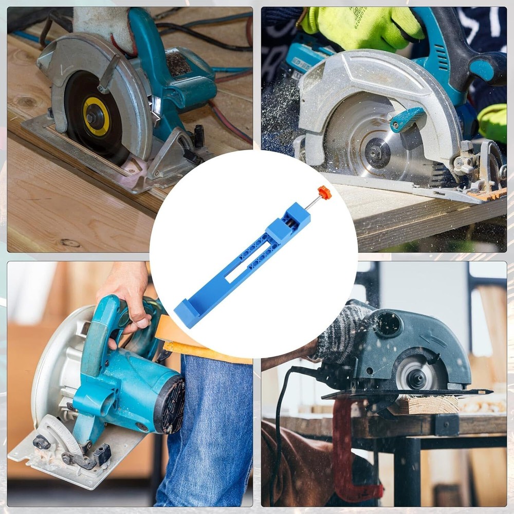 Adjustable Cutting Guide Rail Base for DIY Woodworking Tools Precision Support