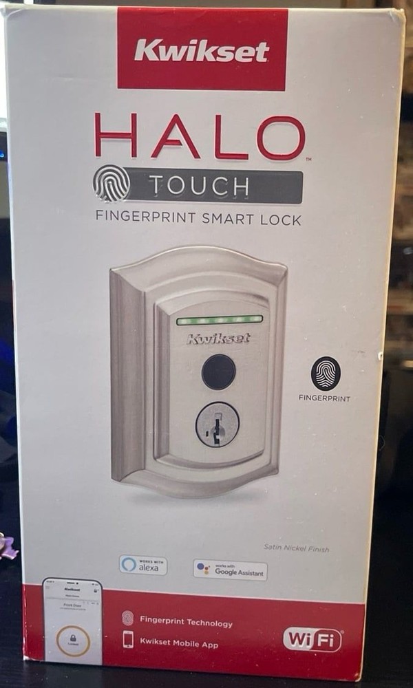 Kwikset Halo Touch Fingerprint Smart Lock