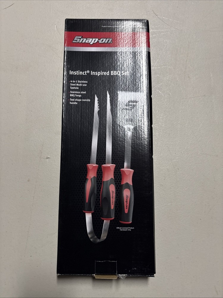 NEW Snap-on instinct inspired BBQ set with tool shape handle SPP02B2023