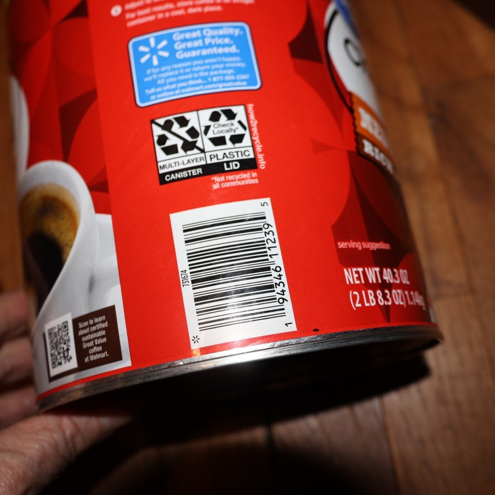 21 Empty Coffee Tin Cans w lids Storage Craft Garage Kitchen