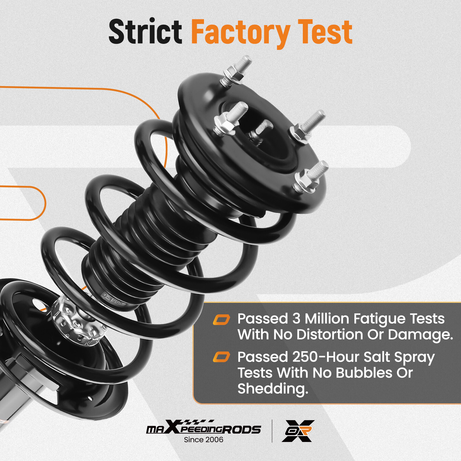 Suspension Front Strut w/ Control Arms Kit for 2013-2019 Ford Explorer 3.5L AWD