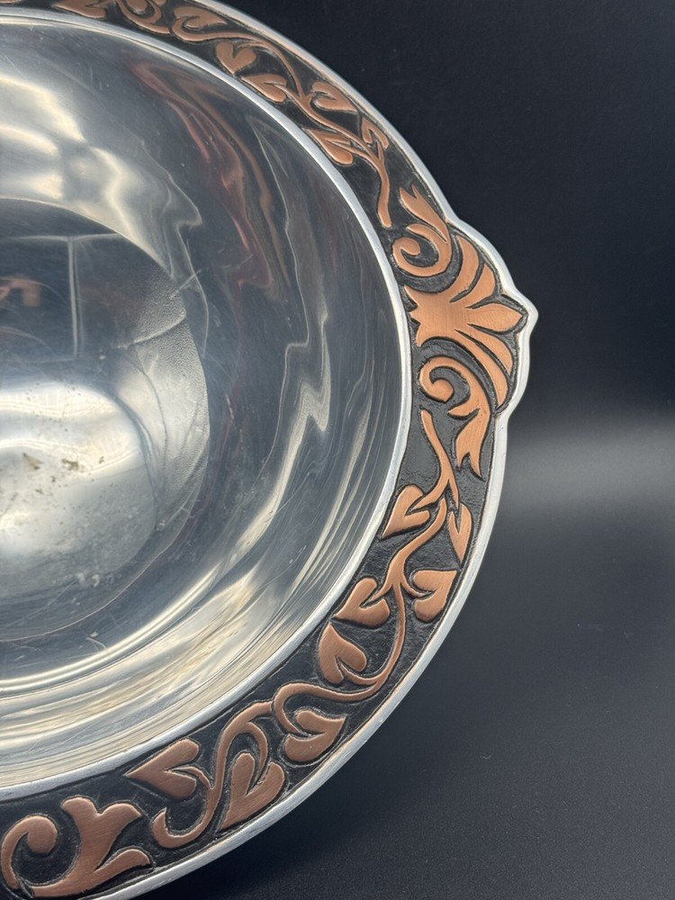 Gorham Silver Bronze Age Hollowware Serving Bowl 14.25”