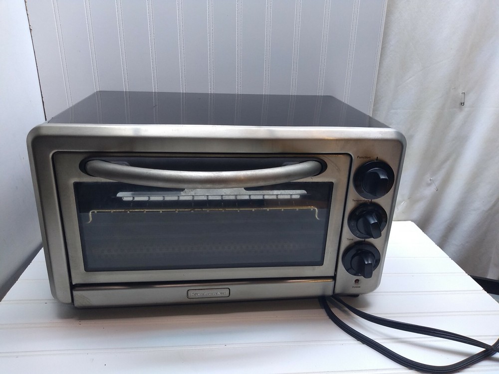 KitchenAid counter top Toaster Oven Bake Broil Toast Keep Warm Timer