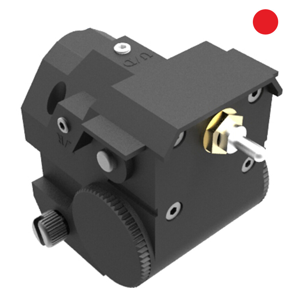 Laspur Mini Sub Compact Red Laser Sight with Flashlight Combo for Pistol