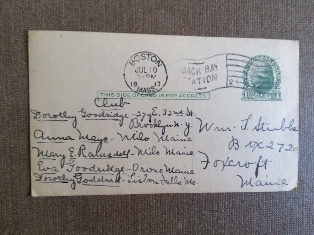 US Postal Cards c. 1885 - 1935