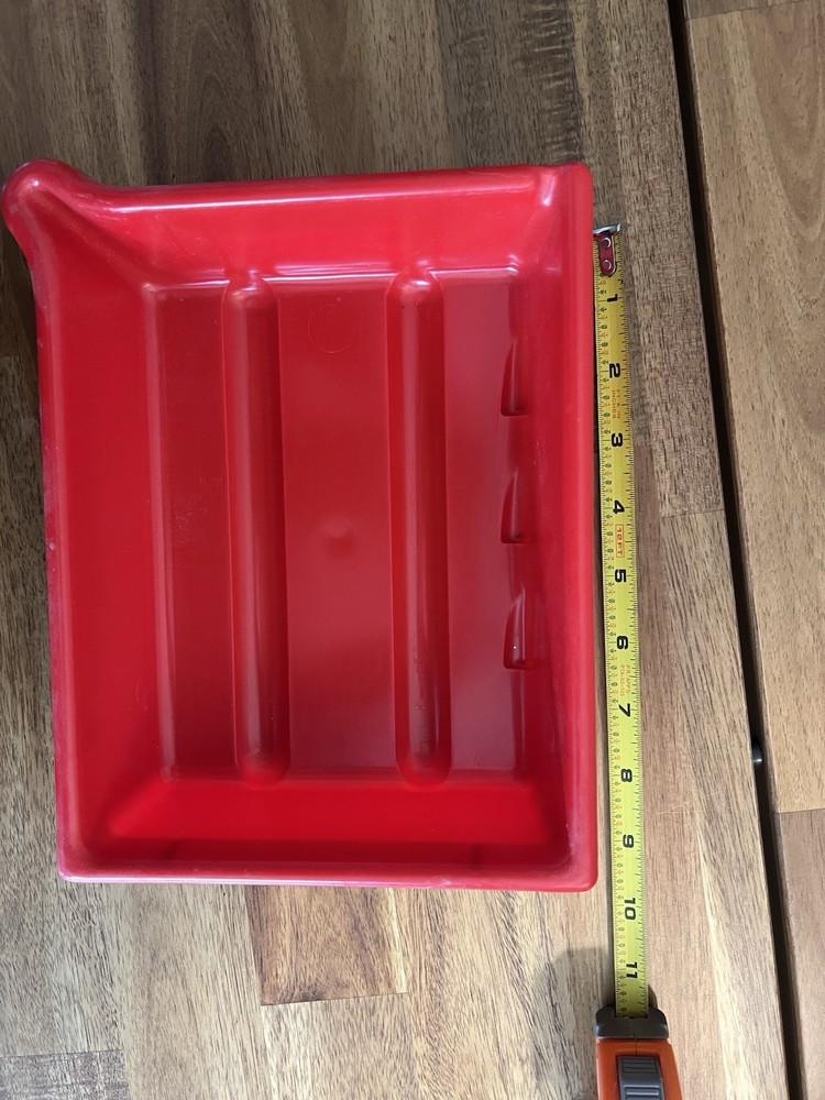 Dlx Developing Tray-5x7 Red Darkroom Processing Trays/Dishes