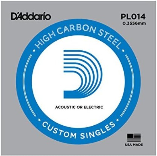 .014 Gauge Phosphor Bronze Guitar String - Reliable Replacement from D'Addario