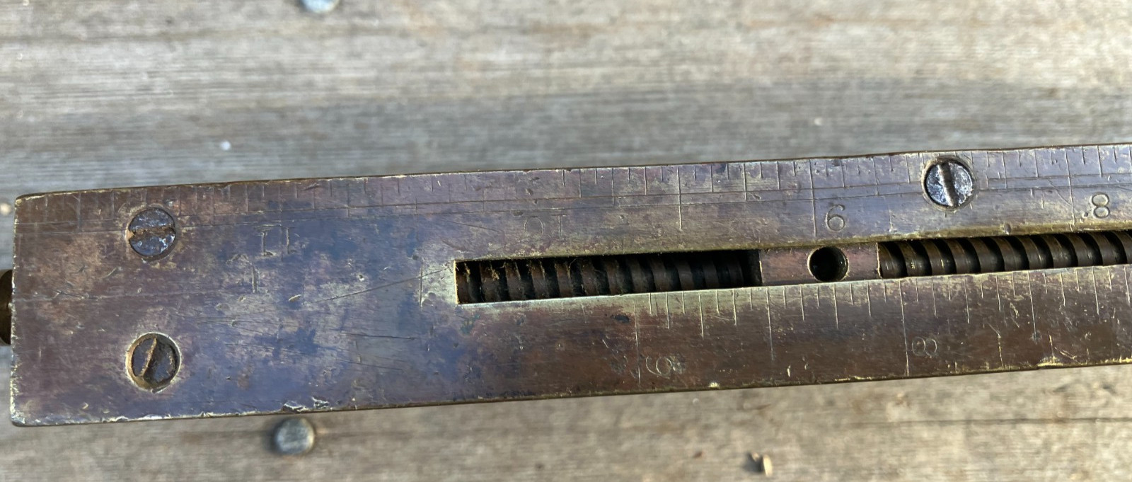 Nesters Patent 1867 Clapboard Gauge