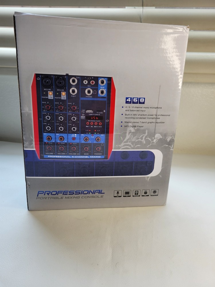 Flygrow LTC-4 Professional Portable Mixing Console