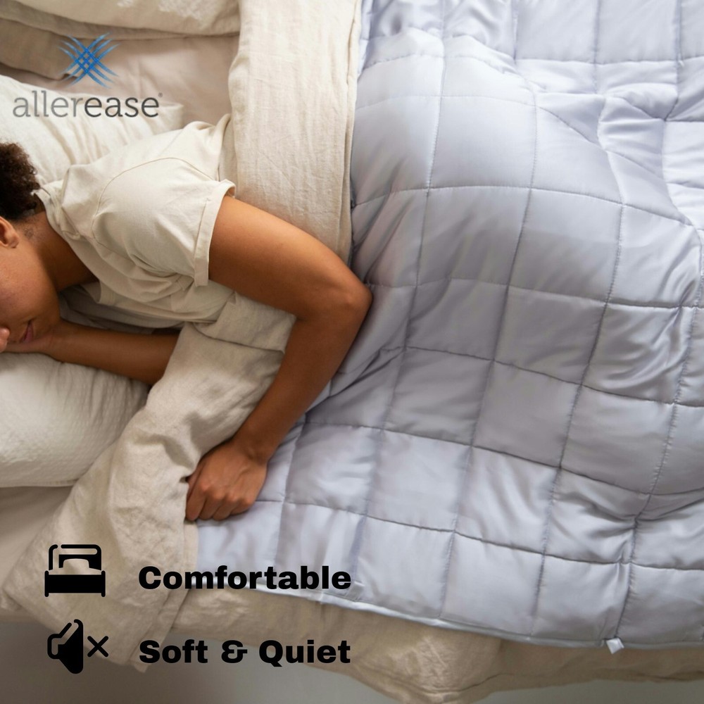 AllerEase Mattress Protector | Bedbug Waterproof Topper | King Size, 78in x 80in