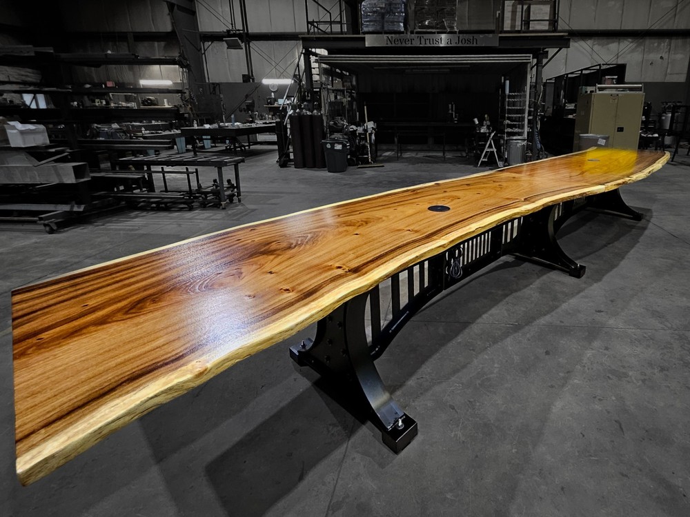 Custom Modern industrial Conference Table 20ft
