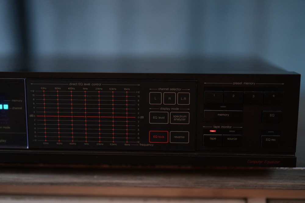 1986 Technics Stereo Graphic Equalizer SH-8036 (TESTED)