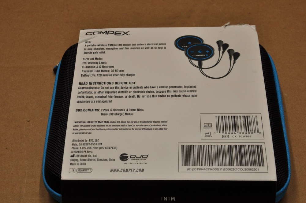 Compex Mini Wireless Muscle Stimulator CX192WI04