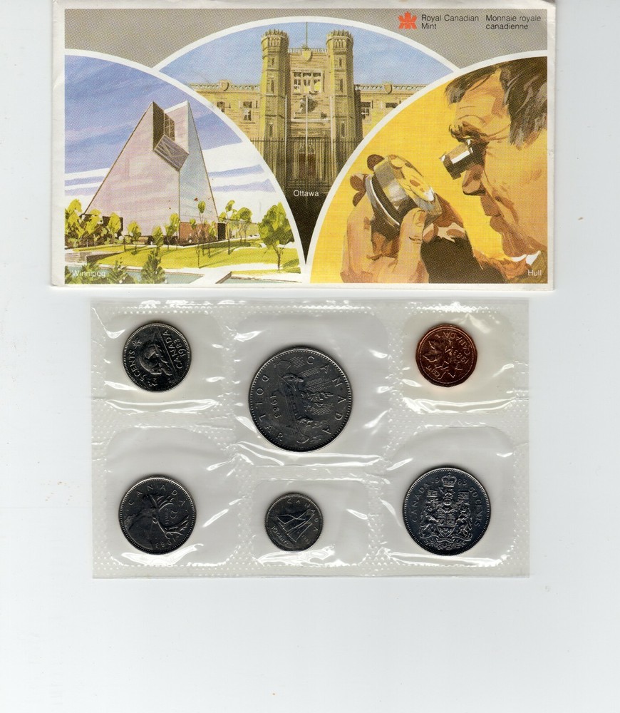1983 Canadian uncirculated set