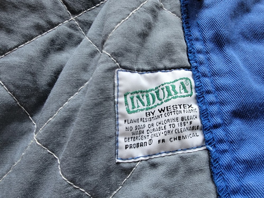 Workrite INDURA by WESTEX Flame Resistant Jacket Blue Size Medium