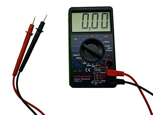 Large Screen Multimeter - Volts Ohms Amps Large Screen Multimeter PDM711